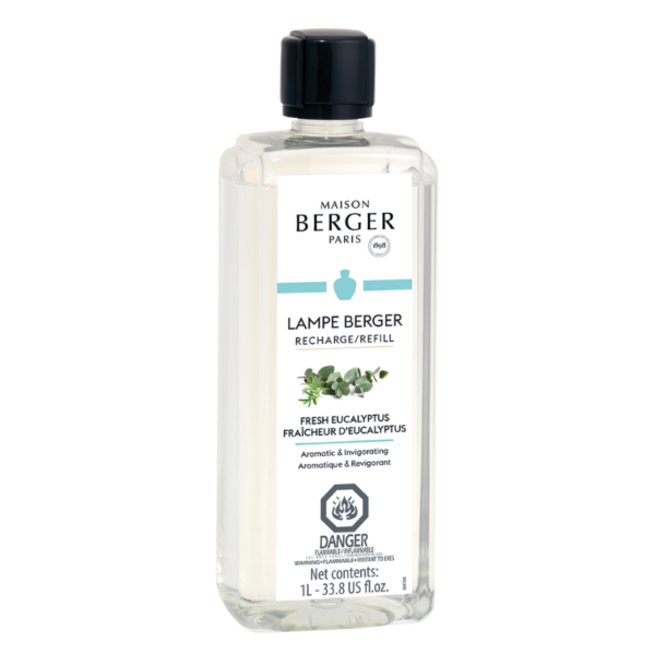 fresh eucalyptus bottle of lampe berger fragrance