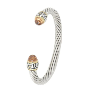 Champagne Large Wire Cuff John Medeiros