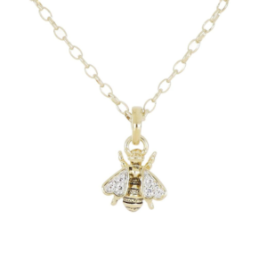 20th Anniversary Gold Queen Bee Necklace John Medeiros