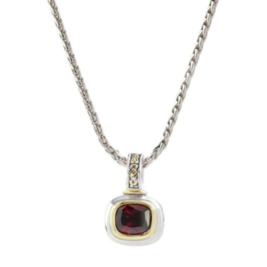 Nouveau Slider Charm with 16" Chain by John Medeiros Jewelry Collections