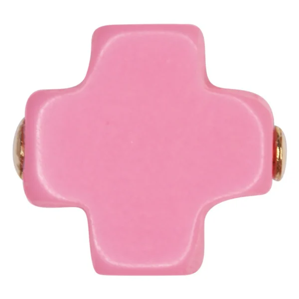 Egirl 14" Signature Cross Necklace - Bright Pink - Image 2