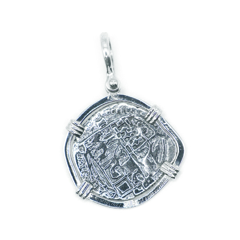 232SS ATOCHA PENDANT STERLING SILVER - BACK