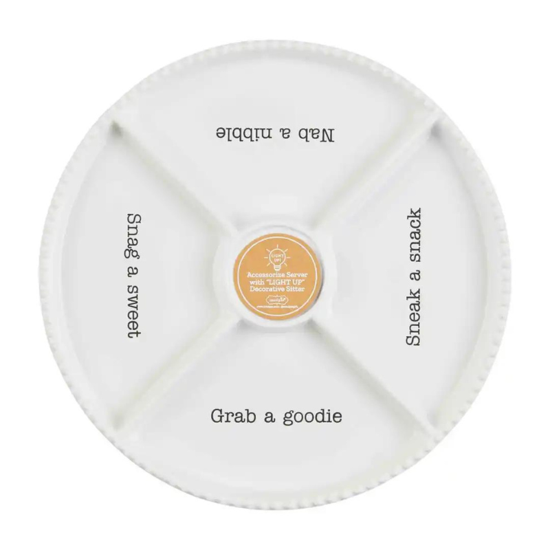 Divided Serving Tray The Bronze Lady