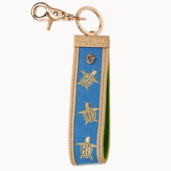 Blue Grab-n-Go Keychain Turtle – The Bronze Lady