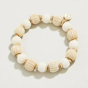 Summer House Stretch Bracelet 12mm Natural