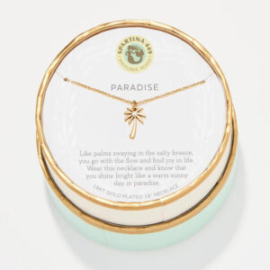 Sea La Vie Necklace Paradise/Palm Tree