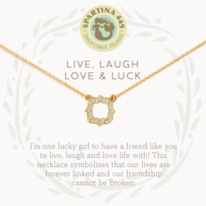 Sea La Vie Necklace Luck/Quatrefoil