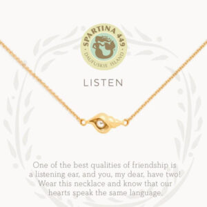 Sea La Vie Listen Necklace