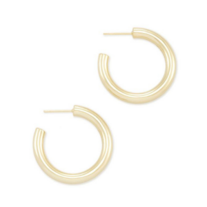 Colette Hoop Earrings in Gold