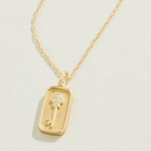 Secret Key Necklace 17"