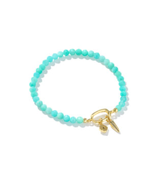 Sylvia Stretch Bracelet - Teal Amazonite