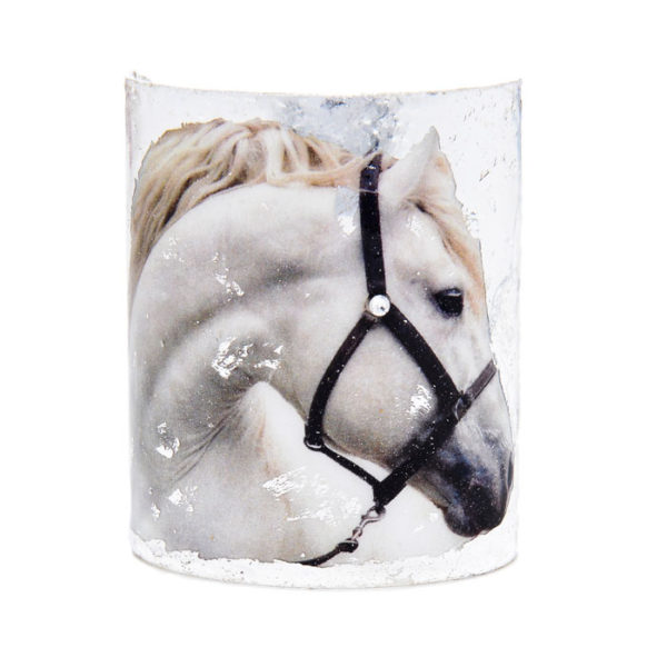 White Horse Cuff - Silver